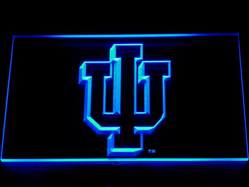 Indiana Hoosiers Football Neon Light LED Sign