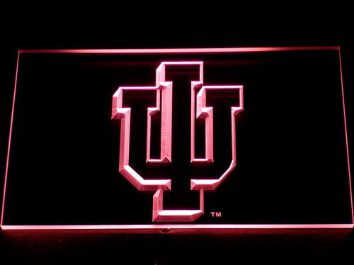 Indiana Hoosiers Football Neon Light LED Sign