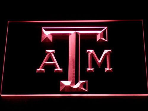 Texas A&M Aggies Neon Light LED Sign