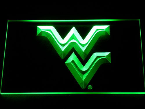 West Virginia Mountaineers Football Neon Light LED Sign