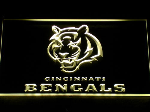 Cincinnati Bengals Football Neon Light LED Sign