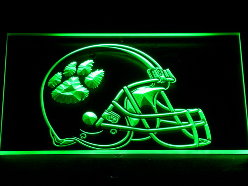 Clemson Tigers Football Neon Light LED Sign