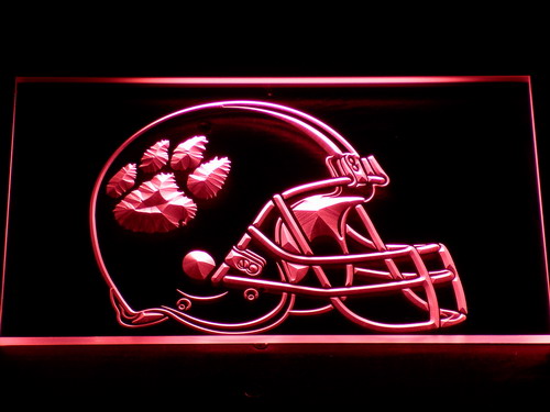 Clemson Tigers Football Neon Light LED Sign