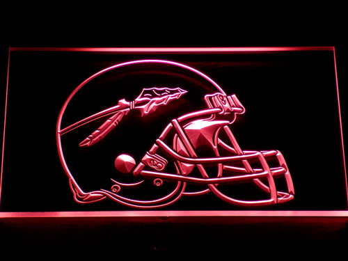 Florida State Seminoles Helmet Neon Light LED Sign