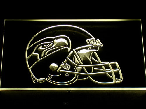 Seattle Seahawks Helmet Neon Light LED Sign