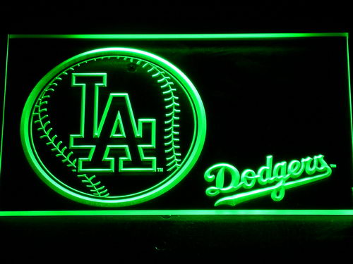 Los Angeles Dodgers Baseball Neon Light LED Sign