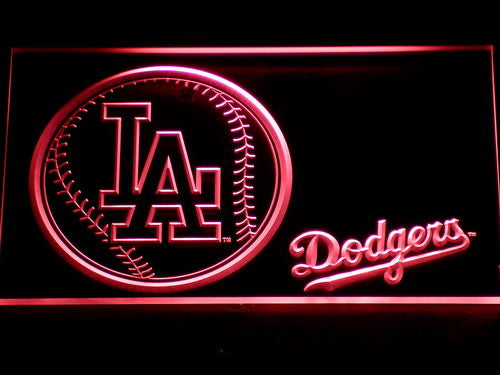 Los Angeles Dodgers Baseball Neon Light LED Sign