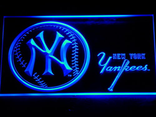 NYY Baseball Neon Light LED Sign