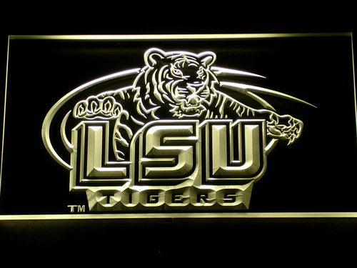LSU Tigers Football Neon Light LED Sign