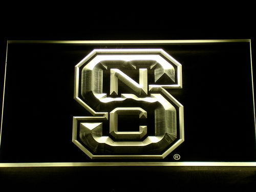 North Carolina State Wolfpack Neon Light LED Sign