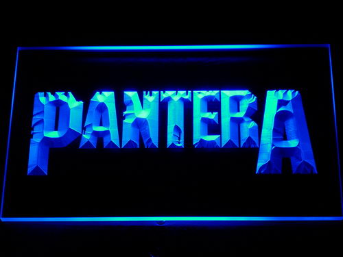 Pantera Heavy Metal Band Neon Light LED Sign