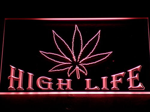 High Life Neon Light LED Sign