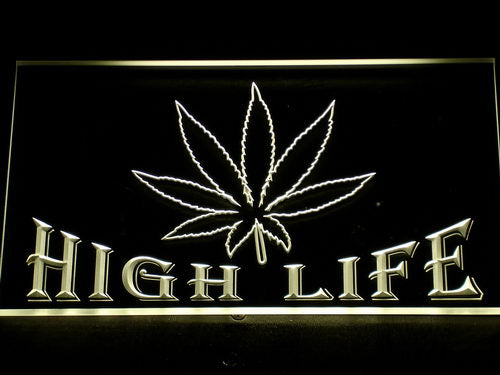 High Life Neon Light LED Sign