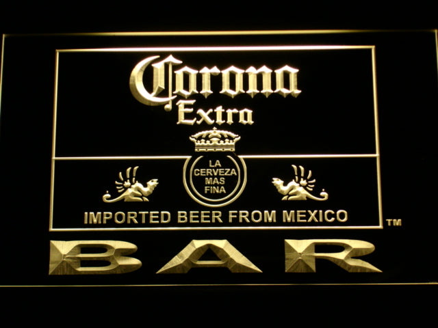 Corona Bar Beer Extra Neon Light LED Sign