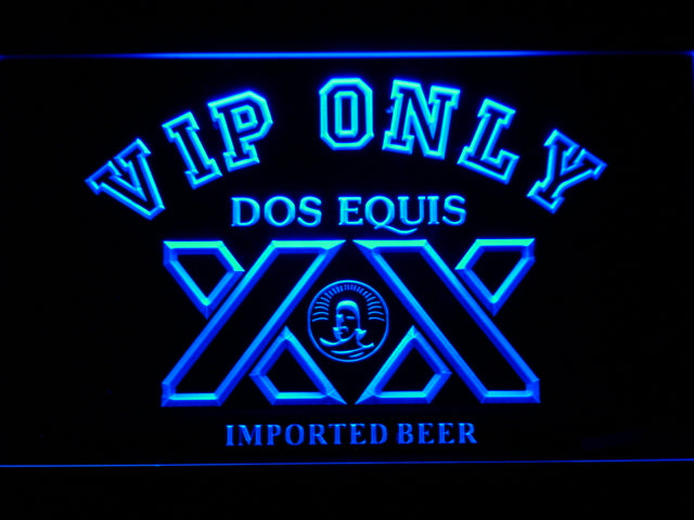 Dos Equis Vip Only Neon Light LED Sign