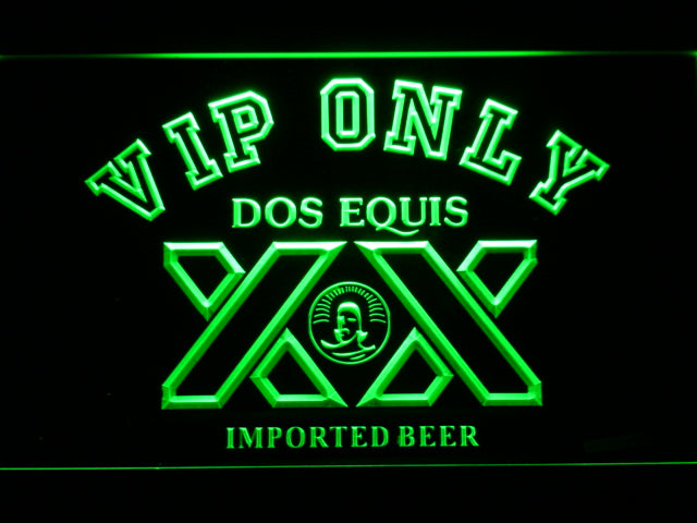 Dos Equis Vip Only Neon Light LED Sign