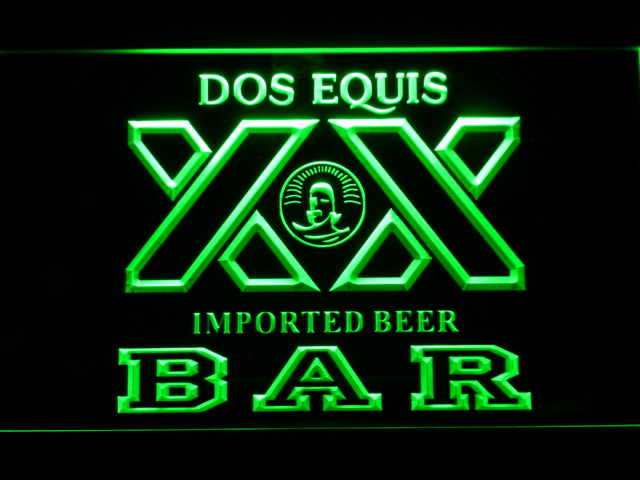 Dos Equis XX Beer Bar Neon Light LED Sign