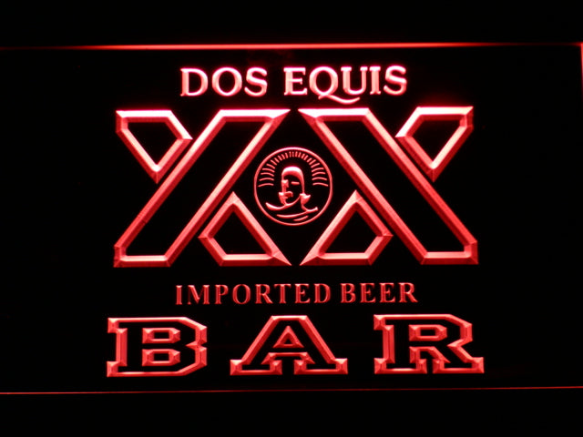 Dos Equis XX Beer Bar Neon Light LED Sign