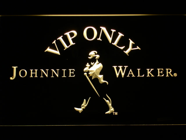 Johnnie Walker VIP Only Neon Light LED Sign