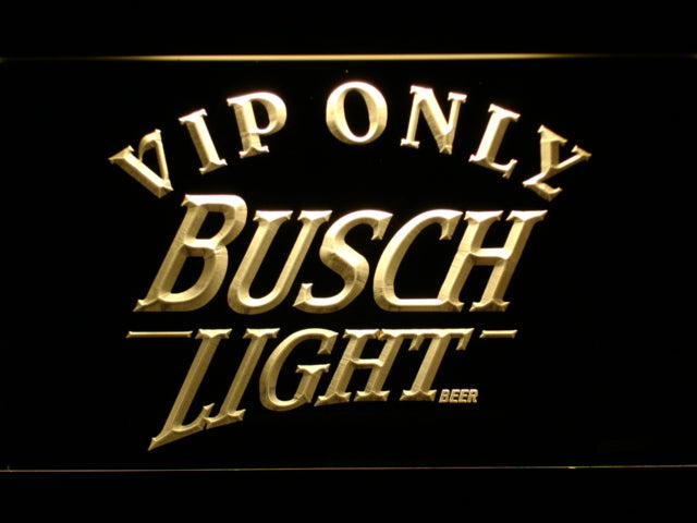 Busch Light Vip Only Neon Light LED Sign