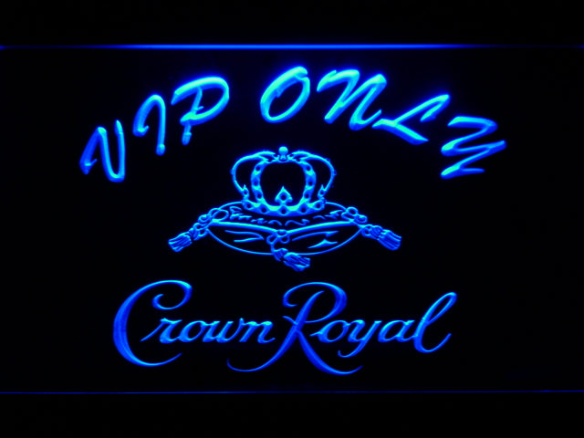 Crown Royal Vip Only Neon Light LED Sign