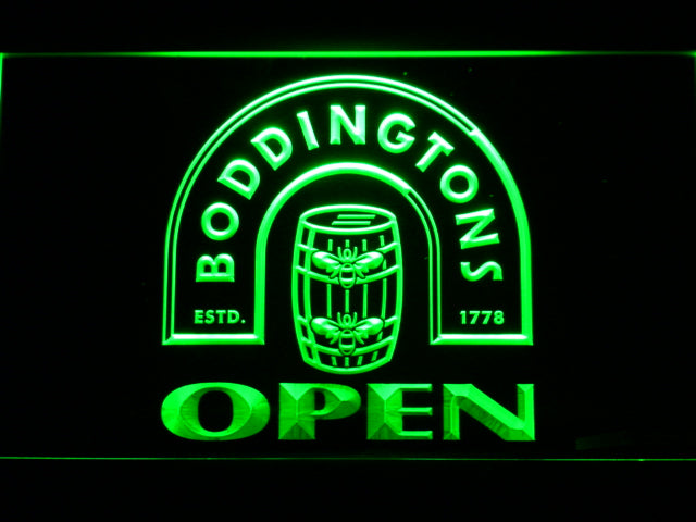 Boddingtons Open Neon Light LED Sign