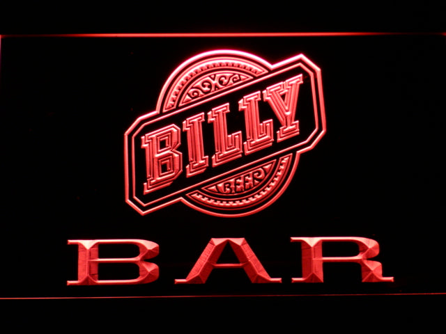 Billy Beer Bar Neon Light LED Sign