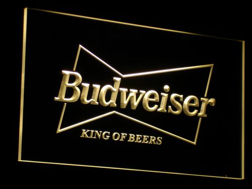 Budweiser King Of Beers LED Neon Sign