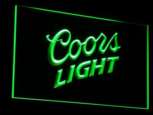 Coors Light Lite Beer Nr Bar Pub Club LED Neon Sign