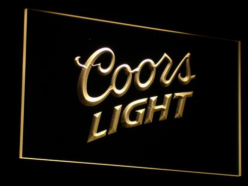 Coors Light Lite Beer Nr Bar Pub Club LED Neon Sign