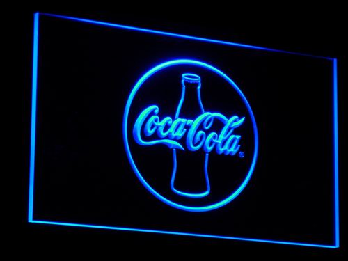 Coca Cola Silhouette LED Neon Sign