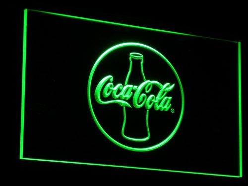 Coca Cola Silhouette LED Neon Sign