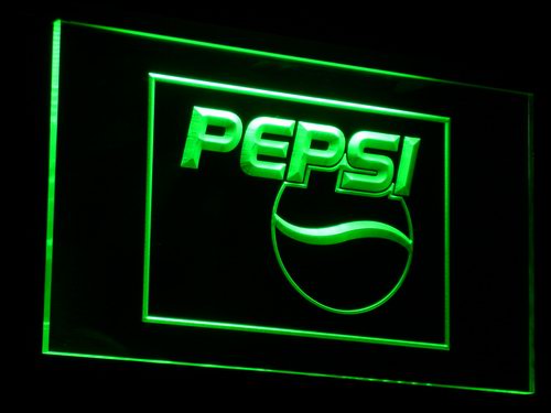 Pepsis Cola Logo Drink Decor LED Neon Sign