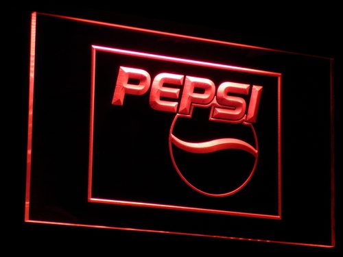 Pepsis Cola Logo Drink Decor Neon Light LED Sign