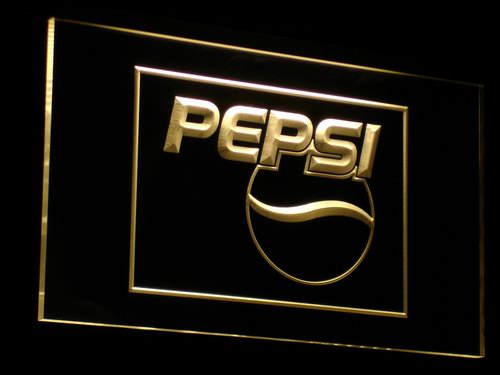 Pepsis Cola Logo Drink Decor LED Neon Sign