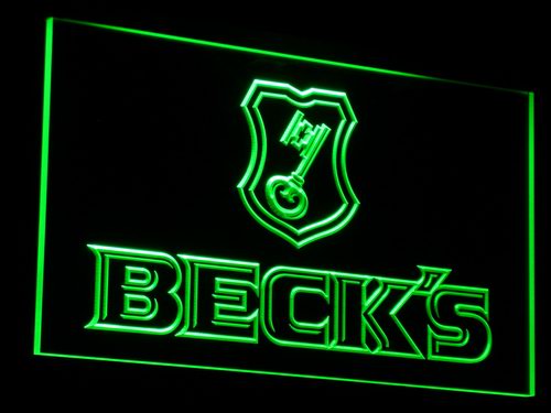 Beck's Beer Bar Pub Club LED Neon Sign