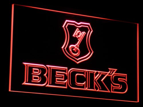 Beck's Beer Bar Pub Club LED Neon Sign