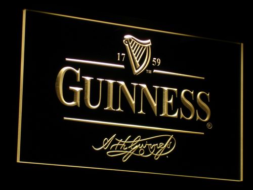 Guinness Beer Neon Light LED Sign