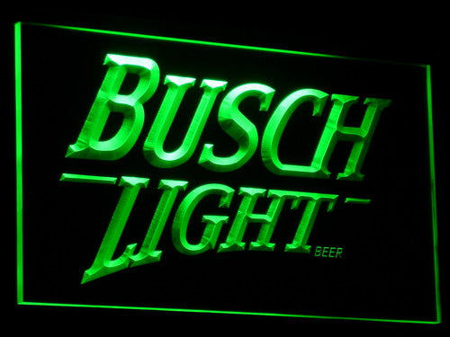 Busch Lite Beer Vintage Club Bar LED Neon Sign