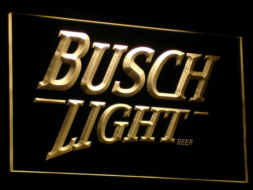 Busch Lite Beer Vintage Club Bar LED Neon Sign