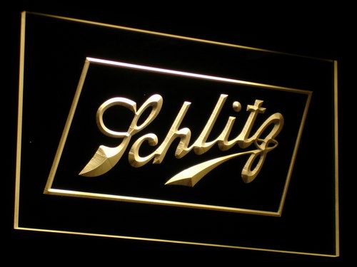 Schlitz Beer LED Neon Sign