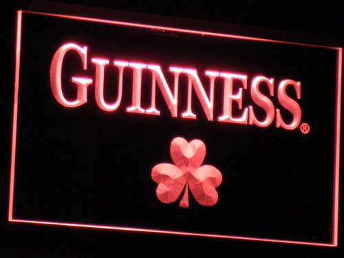 Guinness Shamrock LED Neon Sign