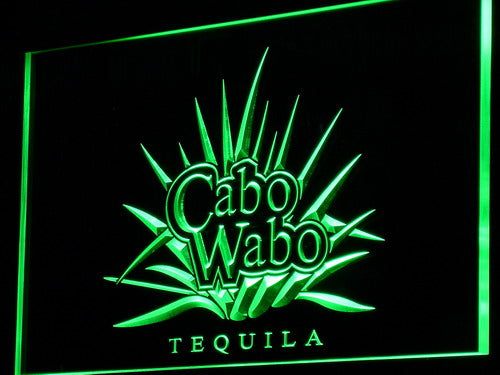 Cabo Wabo Tequila Bar Beer Pub LED Neon Sign