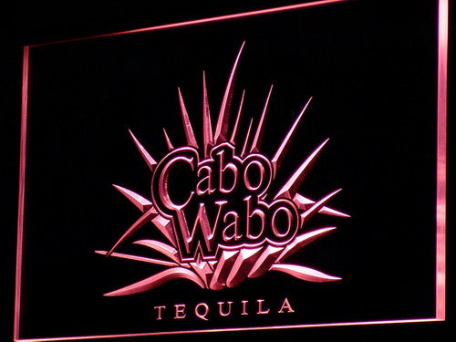 Cabo Wabo Tequila Bar Beer Pub Neon Light LED Sign