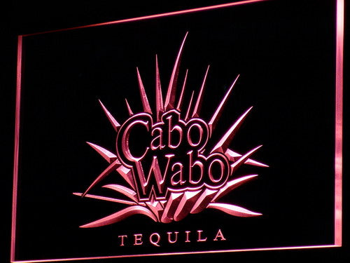 Cabo Wabo Tequila Bar Beer Pub LED Neon Sign