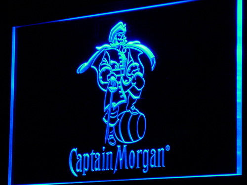 Captain Morgan Spiced Rum Bar Neon Light LED Sign