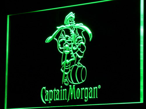 Captain Morgan Spiced Rum Bar LED Neon Sign