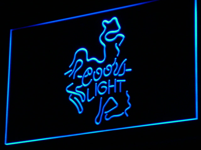 Coors Light Cowboys LED Neon Sign