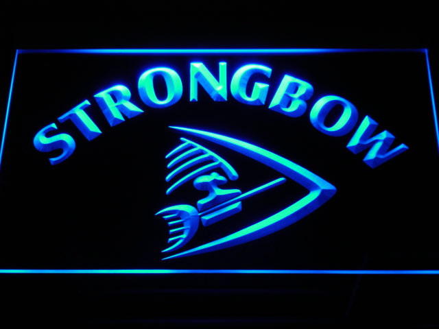 Strongbow Bar Beer Drink Pub LED Neon Sign