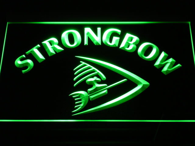 Strongbow Bar Beer Drink Pub LED Neon Sign